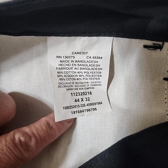 WRANGLER Workwear Work Pants Relaxed Fit Black Men's 44x32 - Picture 4 of 11